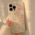 Coque iPhone 15 Peinture à l'Huile Jardin 14 Art 13Pro Silicone Max