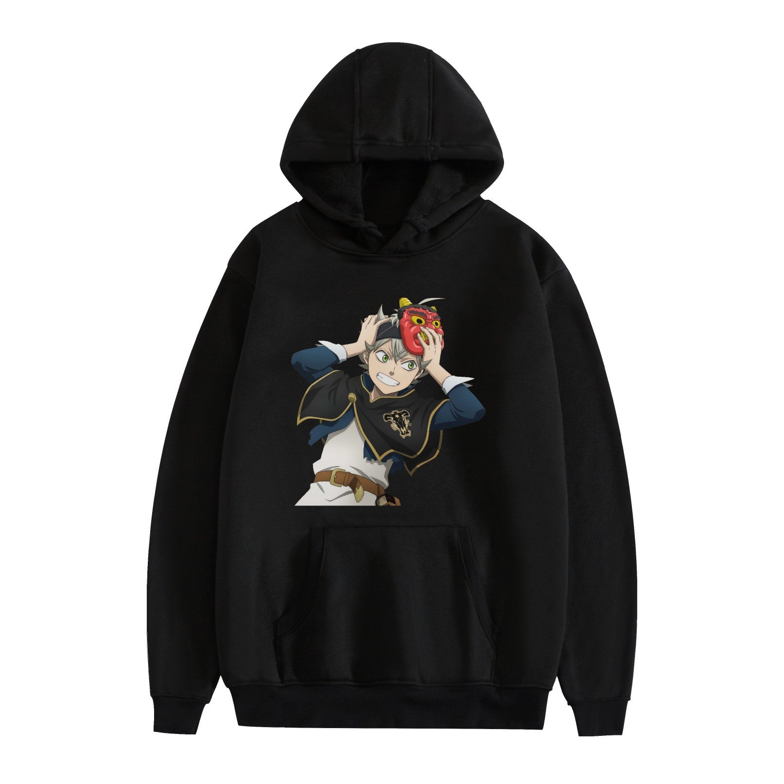 Black Clover Anime Cartoon Hooded Sweatshirt
