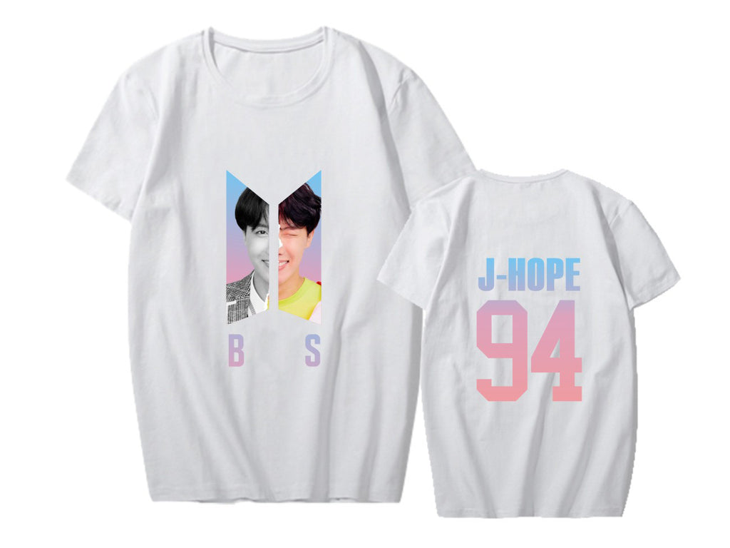 BTS LOVE YOURSELF World Tour Around The Support Clothes With The Same Short-Sleeved T-Shirt