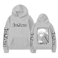 Hooded Sweatshirt with Anime Design, Casual and Creative Hoodie