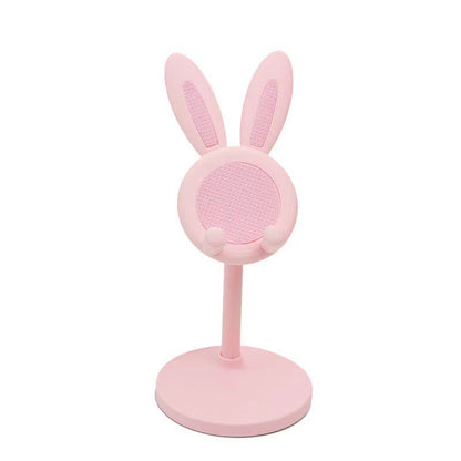 Cartoon Little Rabbit Desktop Mobile Phone Holder Live Drama Chasing Tablet Holder Livable Student Lazy Person Holder Gift