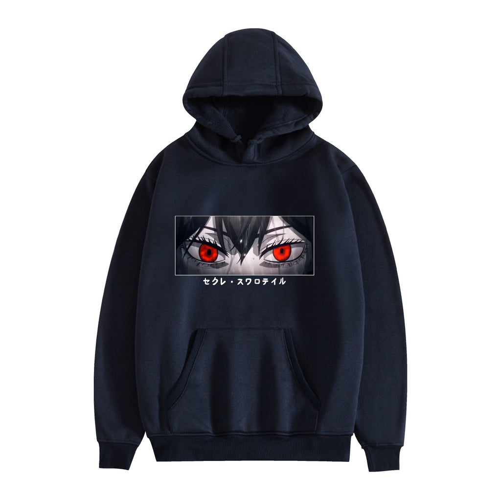Black Clover Anime Cartoon Hooded Sweatshirt