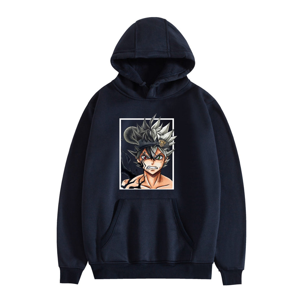 Black Clover Anime Cartoon Hooded Sweatshirt