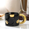 Tasse en céramique électrolytique créative, grande tasse à café de bureau avec anse, tasse de petit-déjeuner pour la maison, tasse à jus, tasses à lait, tasse à eau pour couple