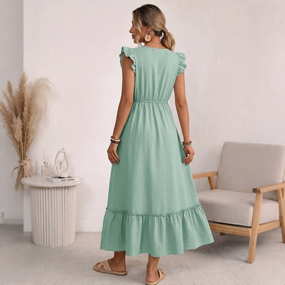 Tassel style long skirt