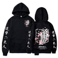 Attack on Giant Freedom Wings New Anime Plush Hoodie Cross border Hoodie Anime Hoodie