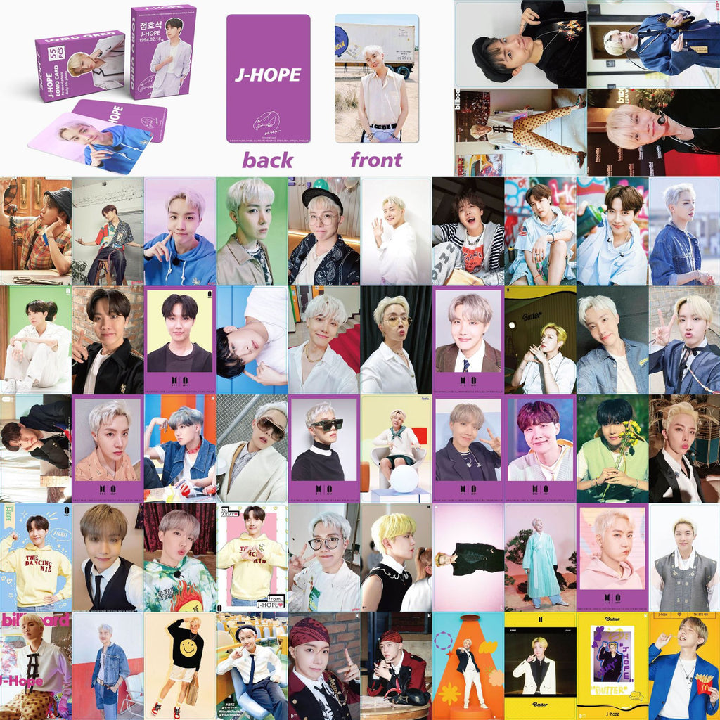 BTS lomo card Kim Taehyung V Park Jimin's collection of small card Tian Zhengguo personal postcards
