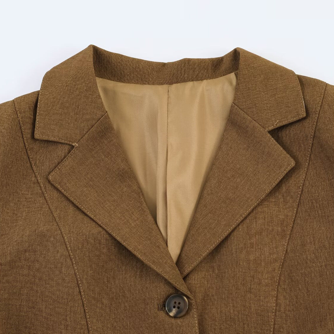 Commuting style casual blend suit jacket