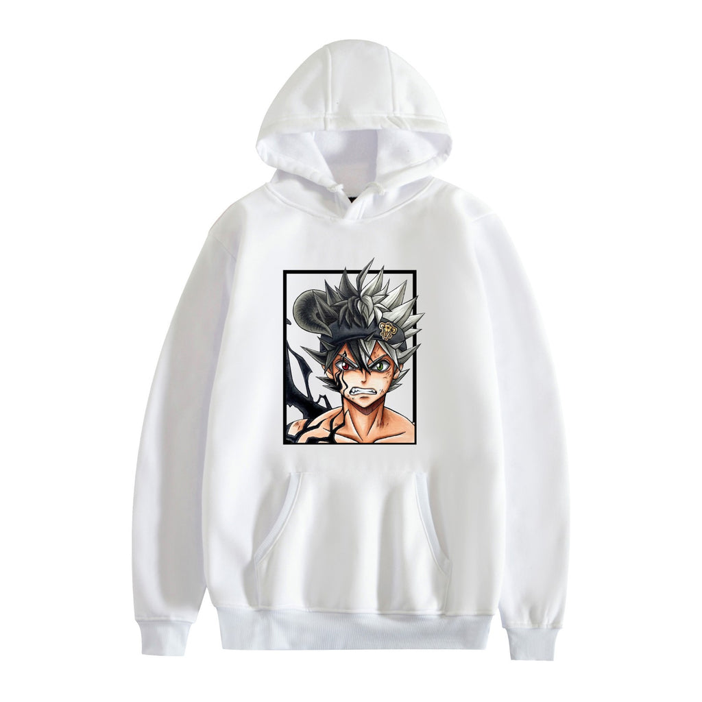 Black Clover Anime Cartoon Hooded Sweatshirt