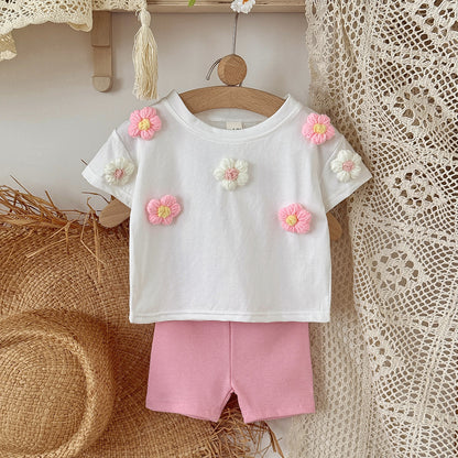 Children's summer clothes cotton summer clothes top