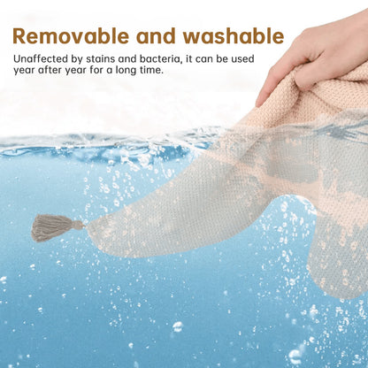 Copy of Portable USB electric blanket with 3 heat settings, machine washable design. Ideal for home, office, or travel use.
