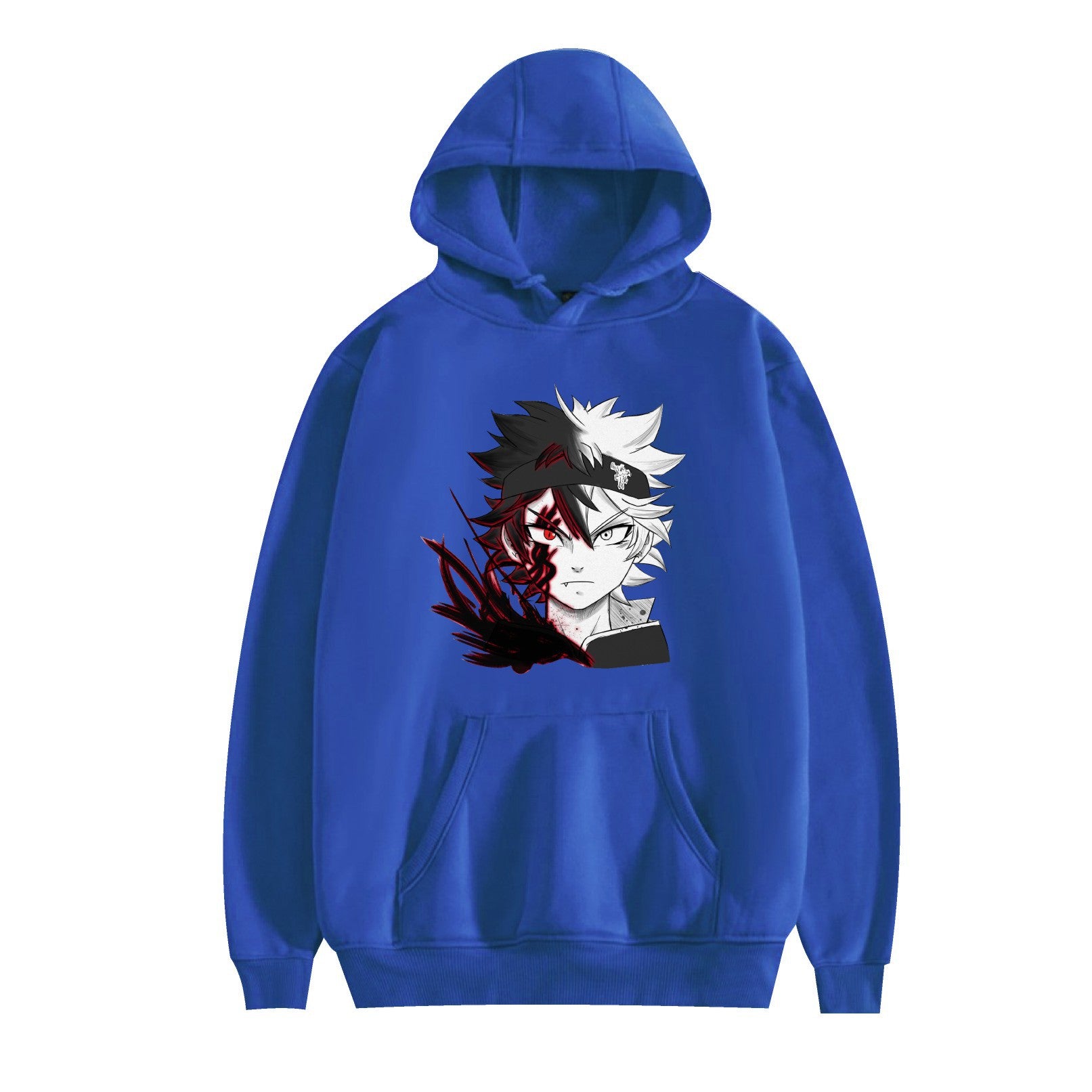 Black Clover Anime Cartoon Hooded Sweatshirt