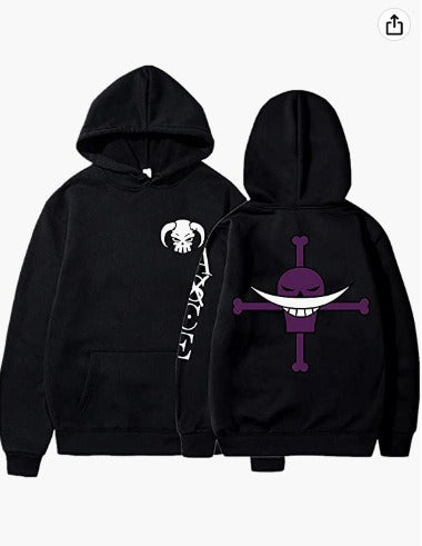 One Piece, Sauron Anime plush loose hoodie, cross-border hoodie, anime hoodie