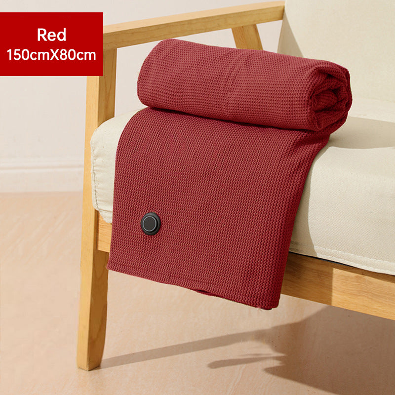 Copy of Portable USB electric blanket with 3 heat settings, machine washable design. Ideal for home, office, or travel use.