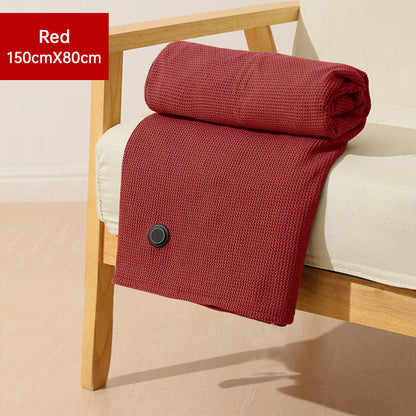 Copy of Portable USB electric blanket with 3 heat settings, machine washable design. Ideal for home, office, or travel use.